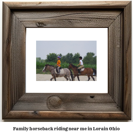 family horseback riding near me in Lorain, Ohio